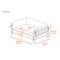 New Age Pet Manhattan Bed EHHB402L - alternate 4